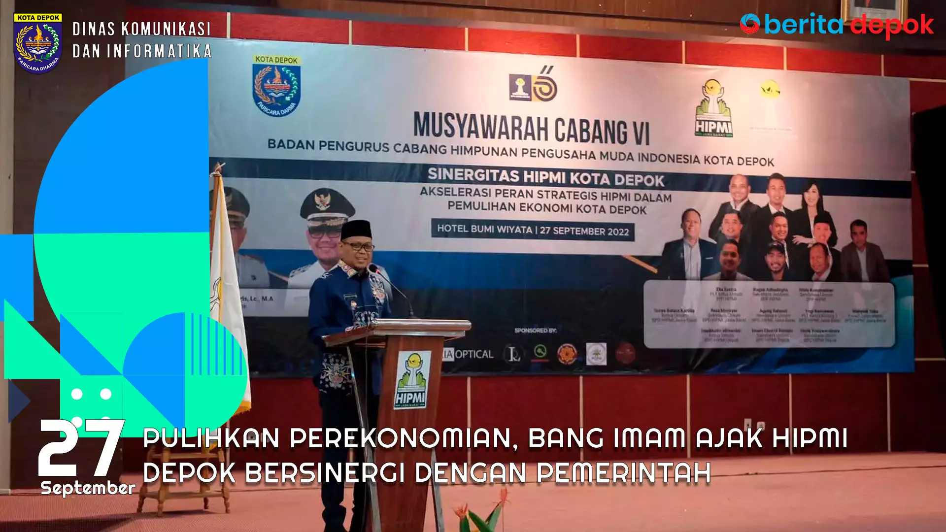 Video: Pulihkan Perekonomian, Bang Imam Ajak HIPMI Depok Bersinergi dengan Pemerintah