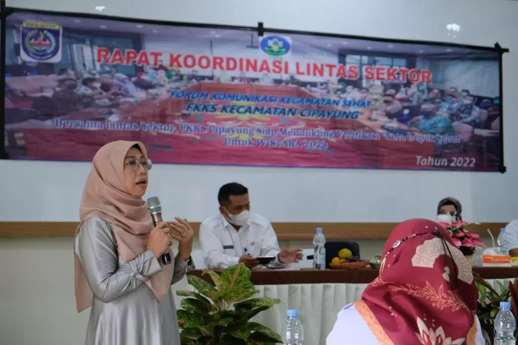 Ketua FKDS Hadiri Rakor Lintas Sektor FKKS Cipayung