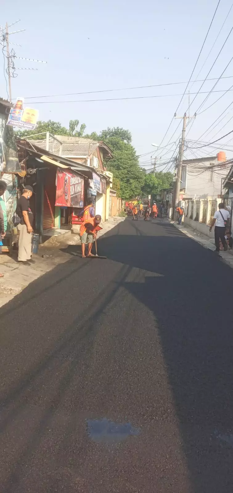 Terus Dikerjakan, Progres Pembangunan Fisik di Kelurahan Mekarjaya Capai 80 Persen