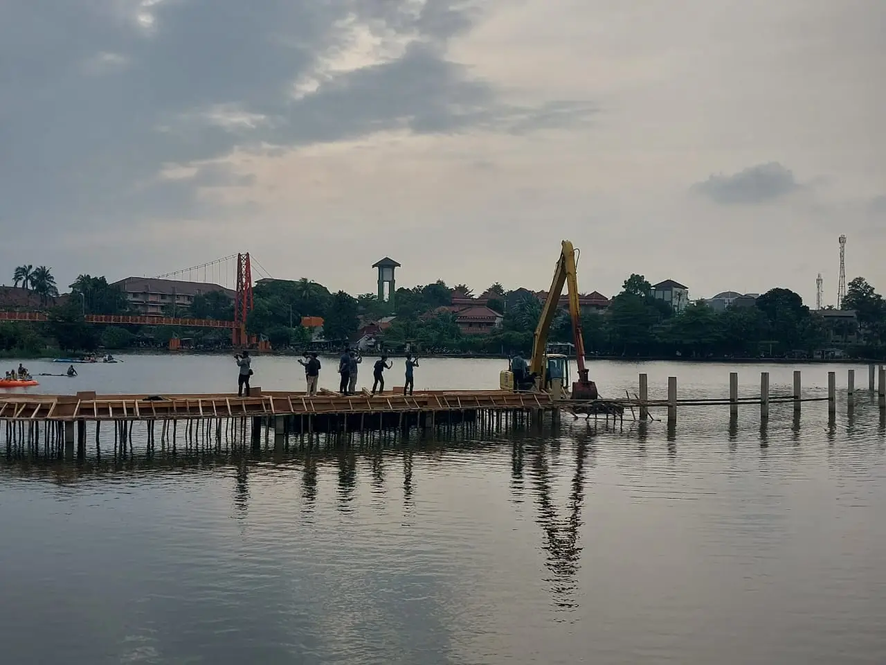 BBWSCC Pulihkan Fungsi Situ Tujuh Muara dari Bangunan Tak Berizin