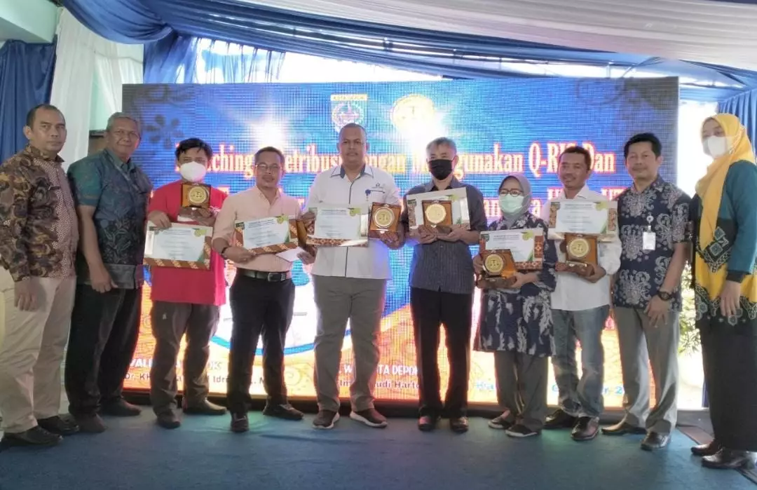 UPTD Metrologi Legal Kota Depok Beri 6 Perusahaan Penghargaan Tertib Ukur