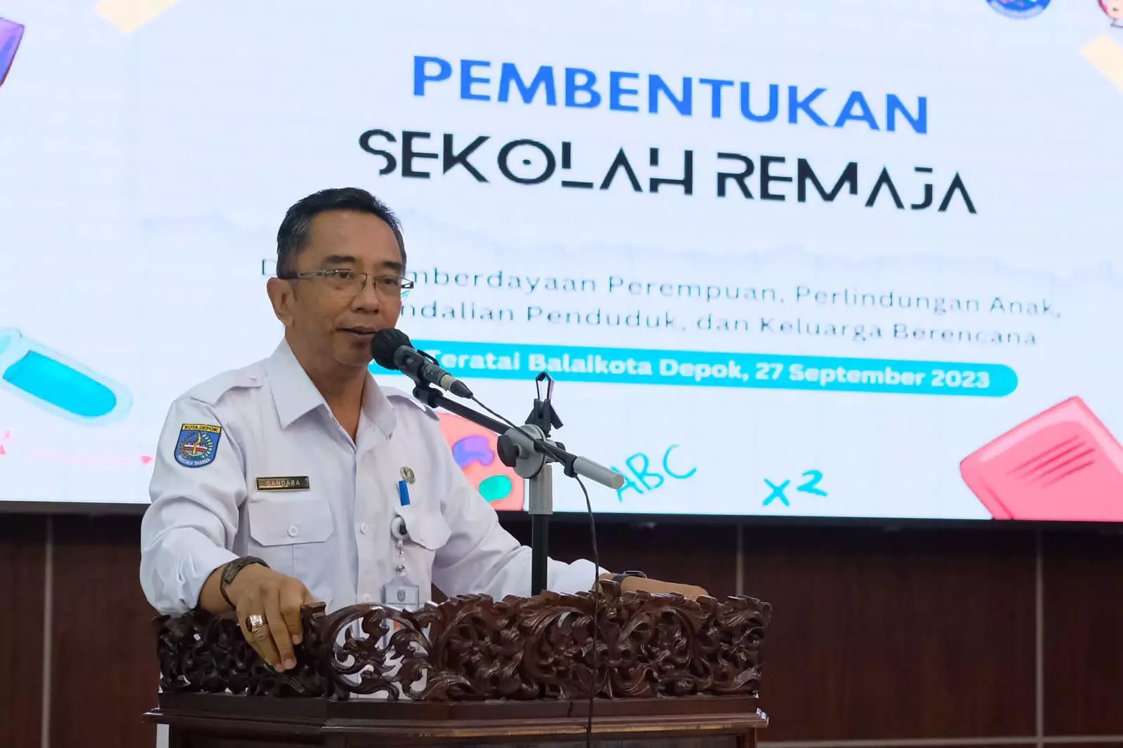Gelaran Sekolah Remaja, Aspemkesra Depok: Upaya Pembinaan Anak dan Remaja Menjadi Penting