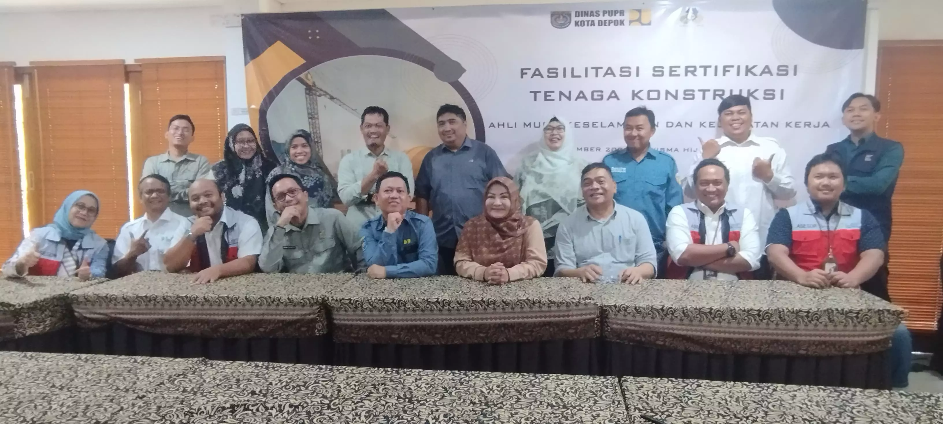 Tingkatkan Kualitas SDM, DPUPR Jalani Sertifikasi Tenaga Konstruksi