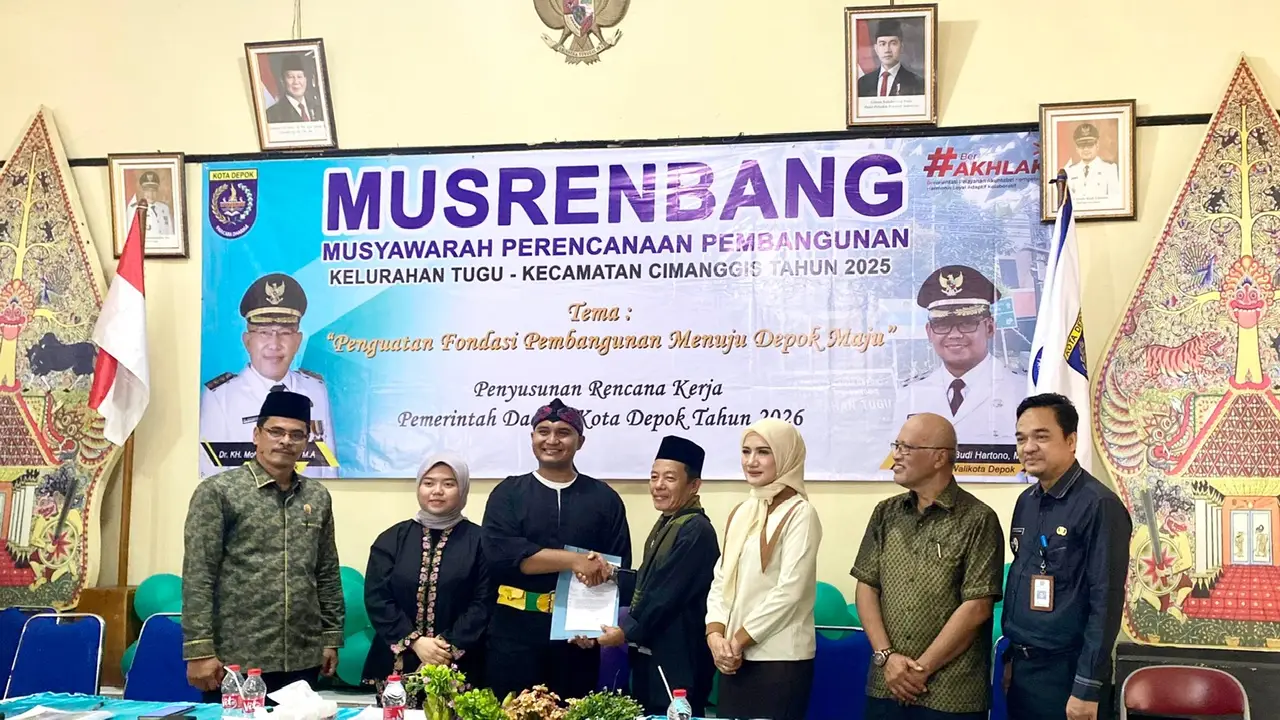 Lurah Tugu Pastikan Alokasi Dana Rp 300 Juta per Rw Bermanfaat dan Tepat Sasaran