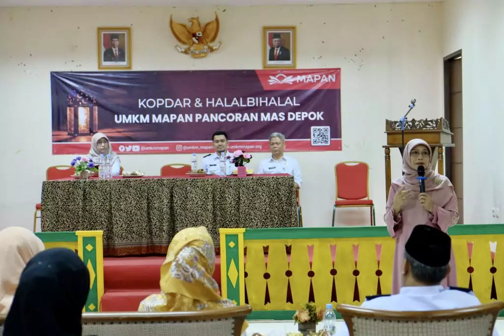 Kecamatan Panmas Gelar Kopdar dan Halalbihalal bersama UMKM MAPAN