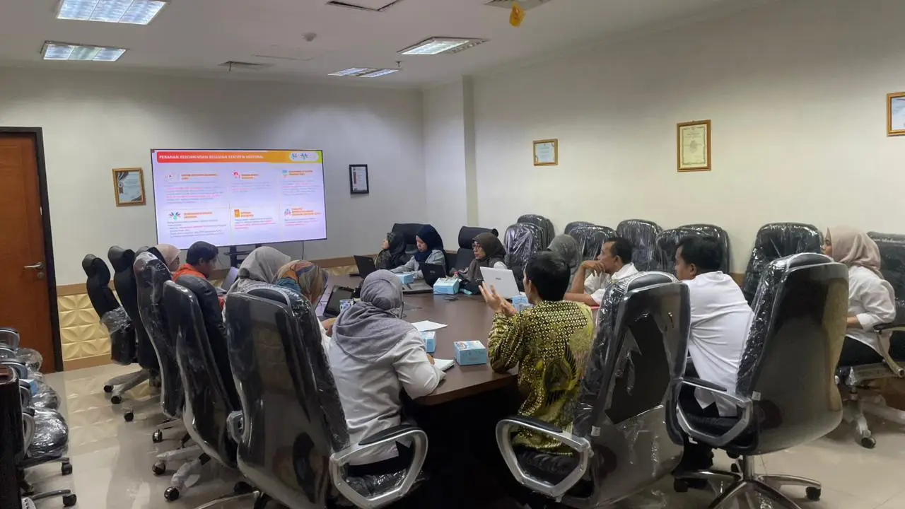 BPS Depok Dampingi Perangkat Daerah Susun Rekomendasi Statistik Sektoral Lewat Romantik