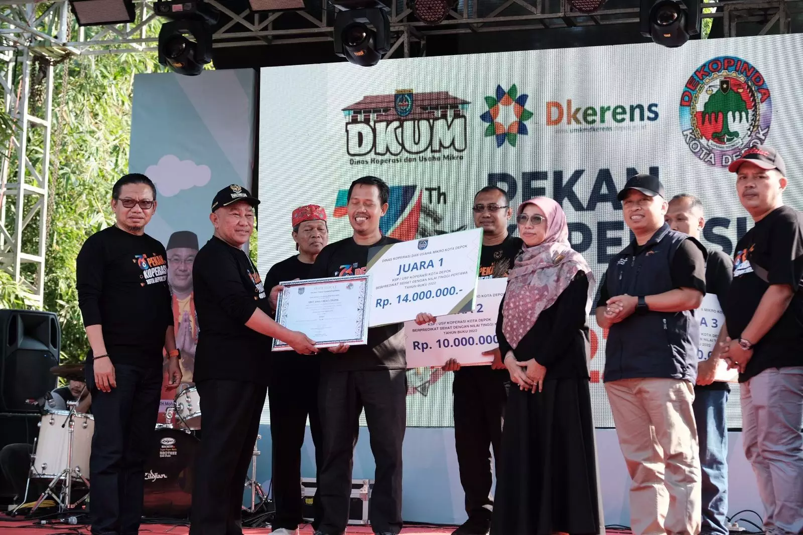 Tiga Koperasi Sehat di Kota Depok Diganjar Penghargaan