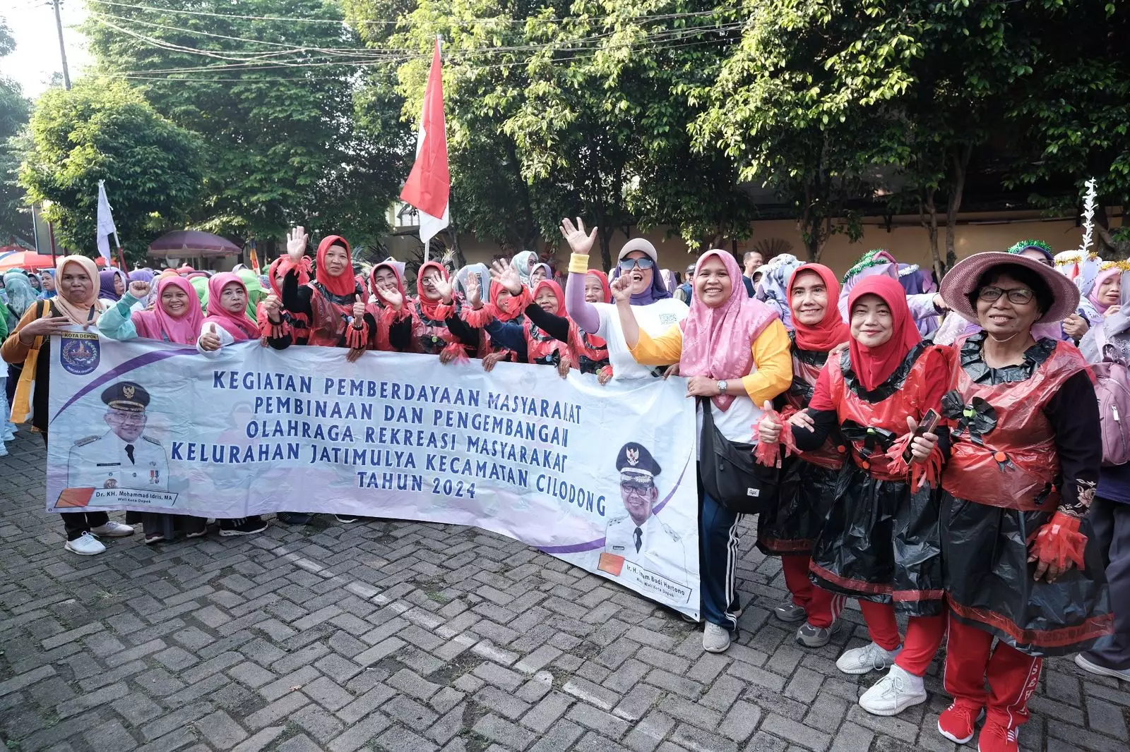 Ratusan Lansia Kecamatan Cilodong Peringati HLUN ke-28