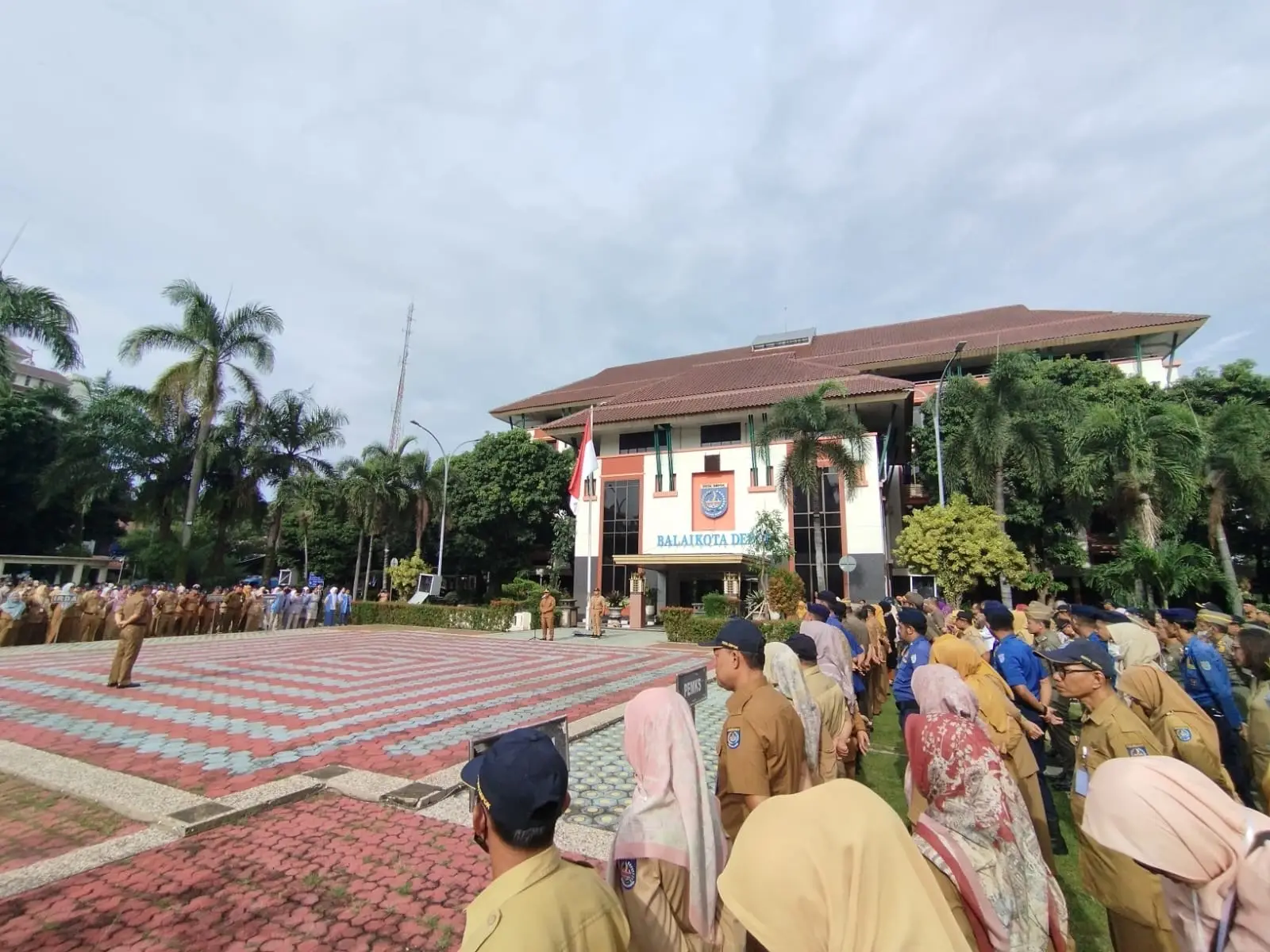 Momen Apel Pagi, Wali Kota Depok Apresiasi Kolaborasi Pemkot dan BPJS Ketenagakerjaan