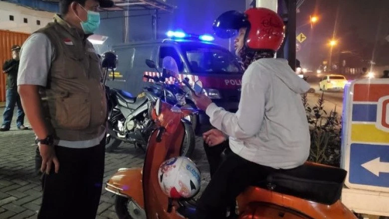 Tegakkan Protkes Covid-19, Kecamatan Bojongsari Gelar Operasi Yustisi 