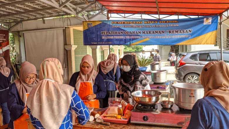 20 Warga di Lokasi P2WKSS Dilatih Olahan Makanan dan Kemasan