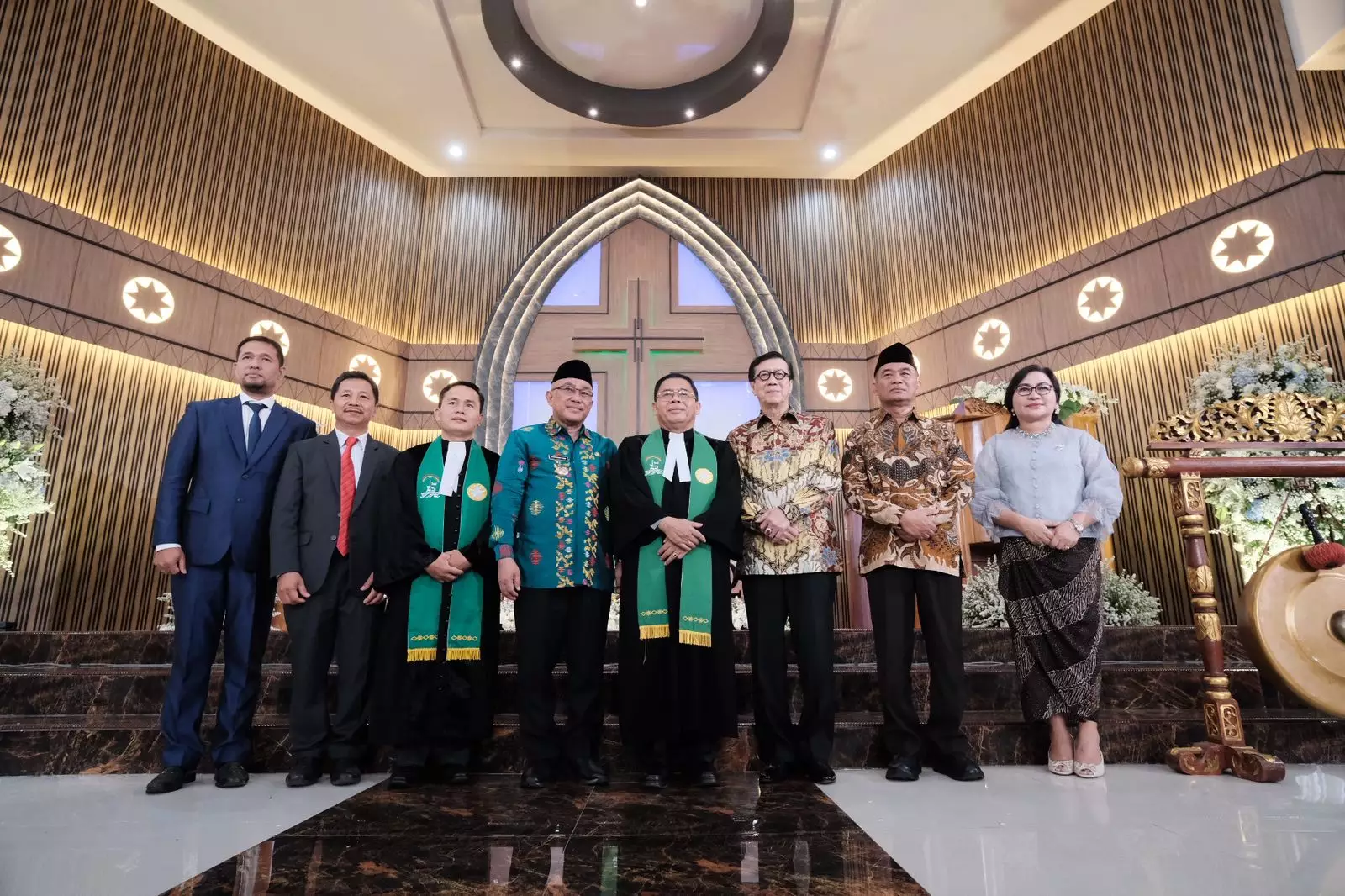 Wali Kota Depok Resmikan Gereja BNKP