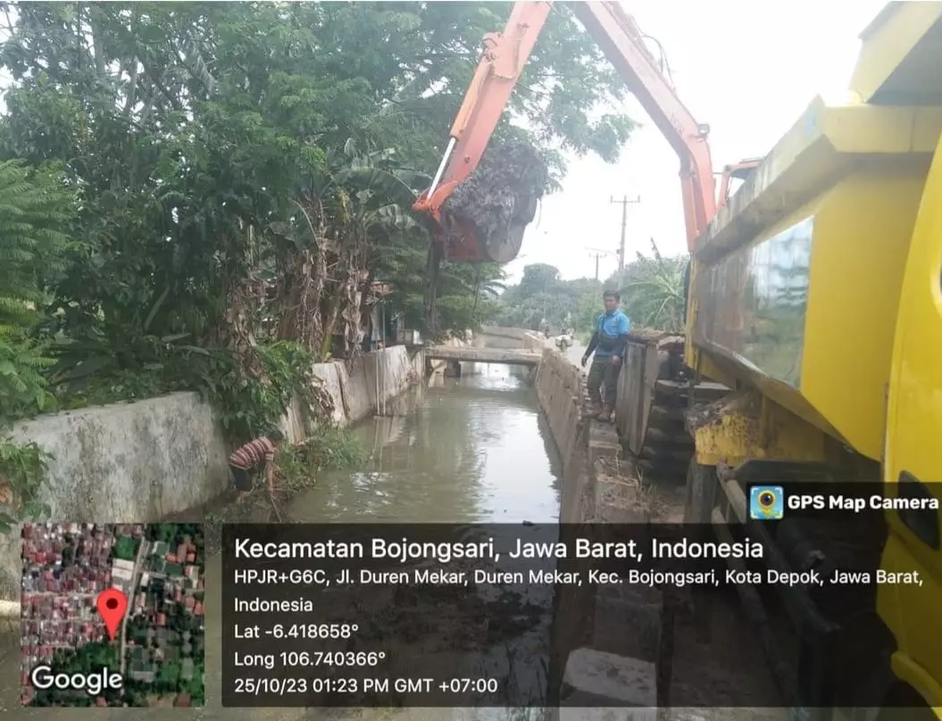 Normalisasi Anak Kali Angke 5 Dilakukan Sepanjang 700 Meter