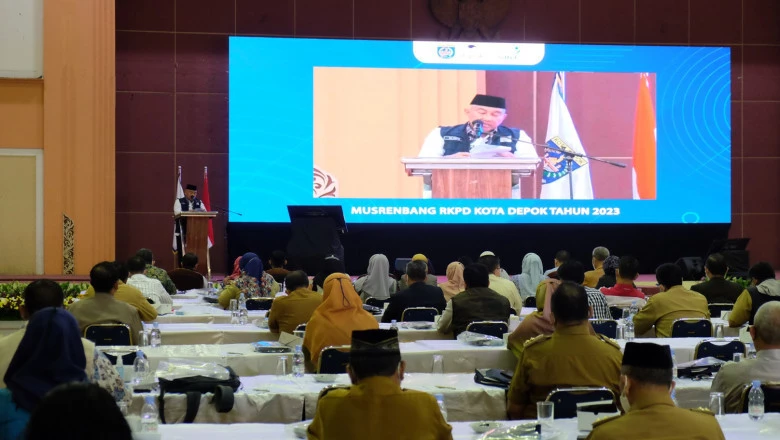 Wali Kota Buka Secara Resmi Musrenbang RKPD Tingkat Kota Depok Tahun 2023