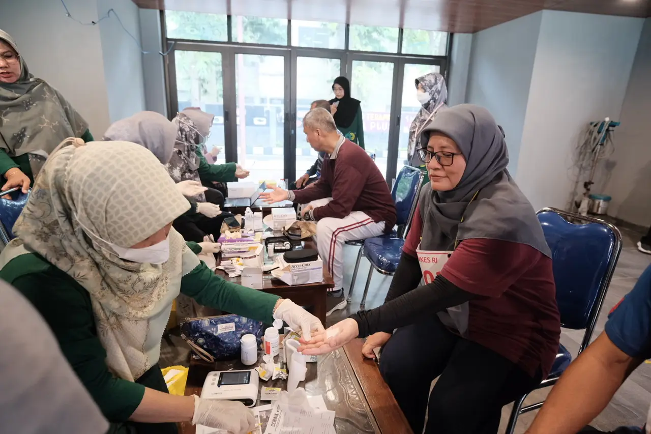 Dinkes Depok Gelar Skrining Kesehatan Bagi ASN, Sambut K3 Nasional 2025