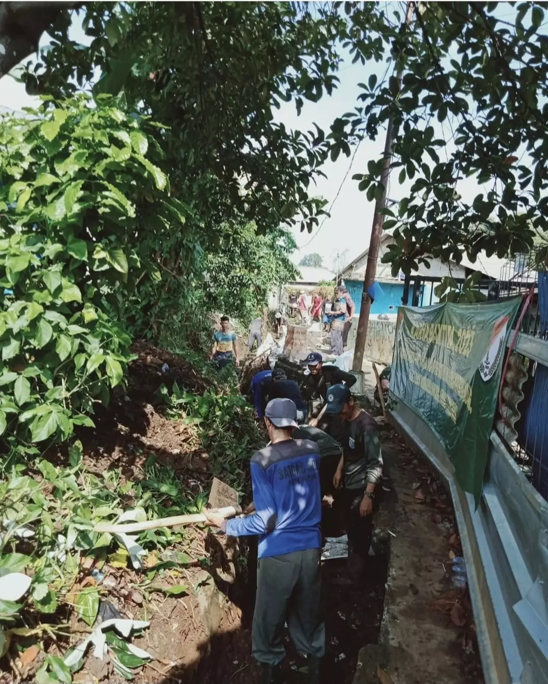 Karya Bakti Kodim Depok 2023, DPUPR Turunkan 10 Personel Satgas