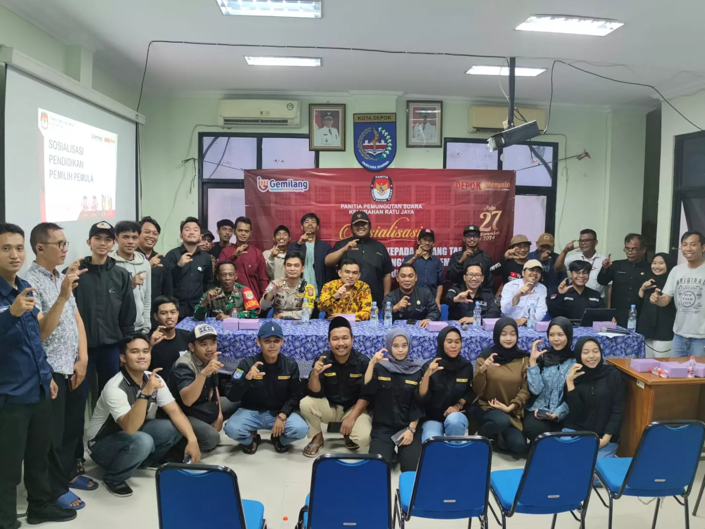 Tingkatkan Partisipasi Pemilih Pemula, PPS Ratujaya Sosialisasi ke Katar