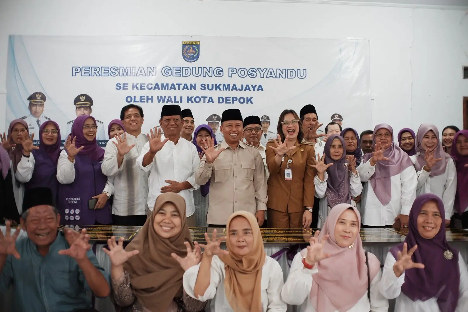 Usai Diresmikan, Camat Sukmajaya Dorong 15 Posyandu Optimalkan Pelayanan Enam SPM