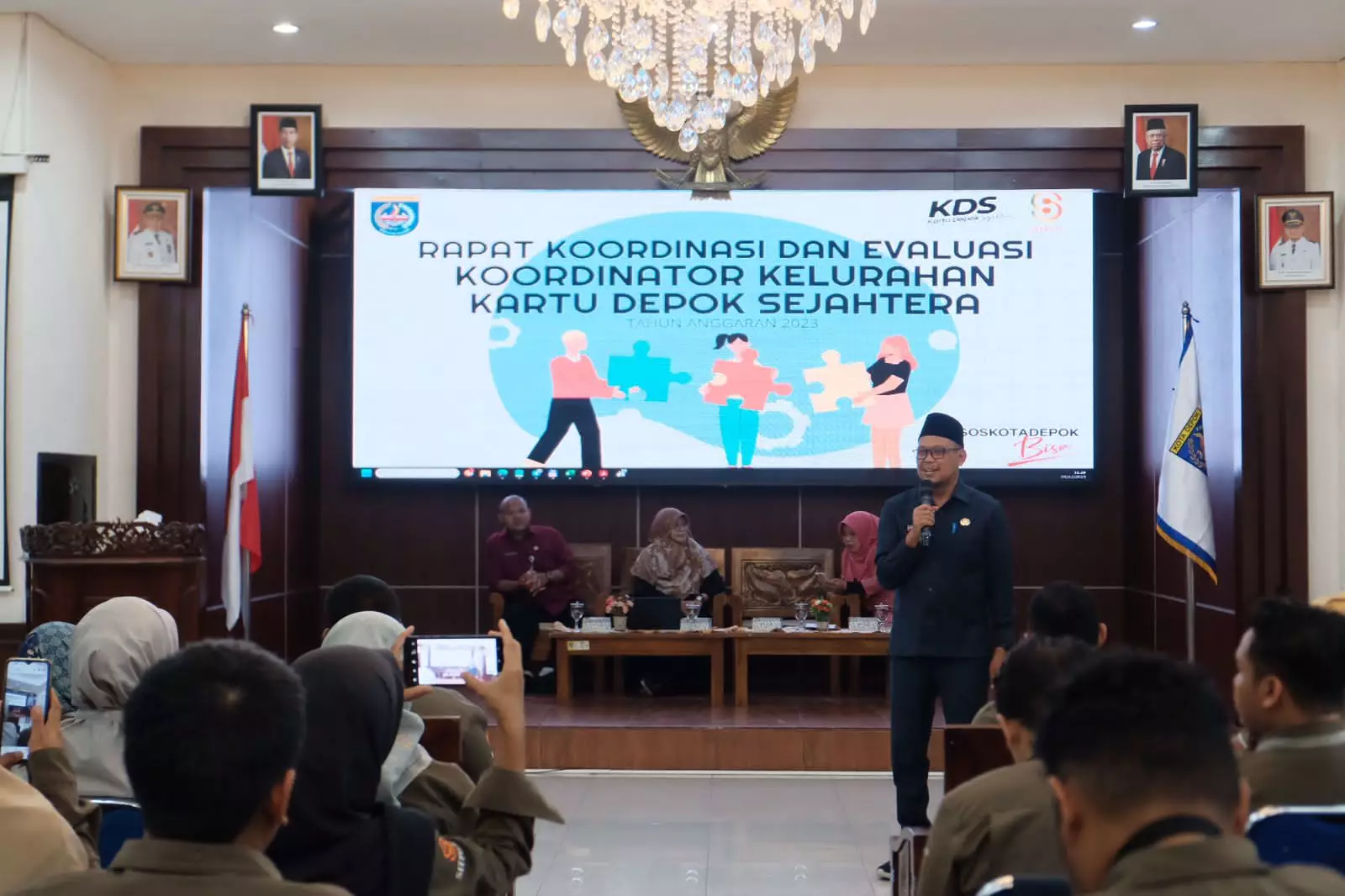 Kepada Koordinator Kelurahan KDS, Bang Imam: Harus Bisa Menggandeng Masyarakat