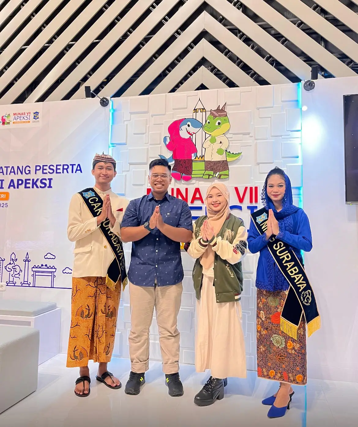 Yazid dan Shofwah Mewakili Suara Anak Muda Kota Depok di YCC APEKSI 2025