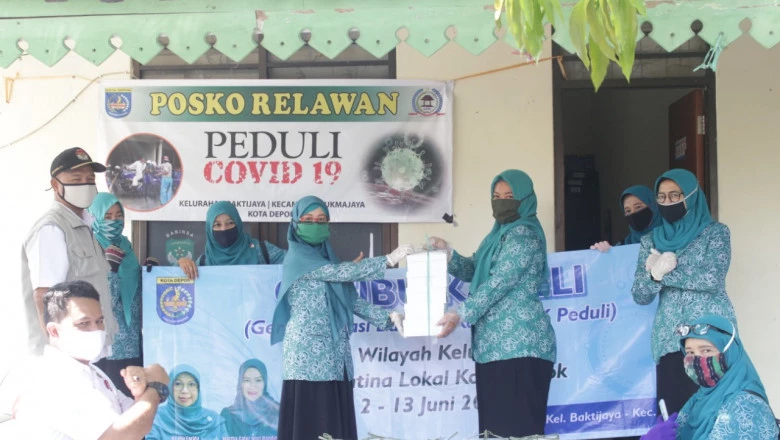 PKK Sukmajaya Distribusikan 1.180 Nasi Box selama Gasibu Kadeli Jilid Dua