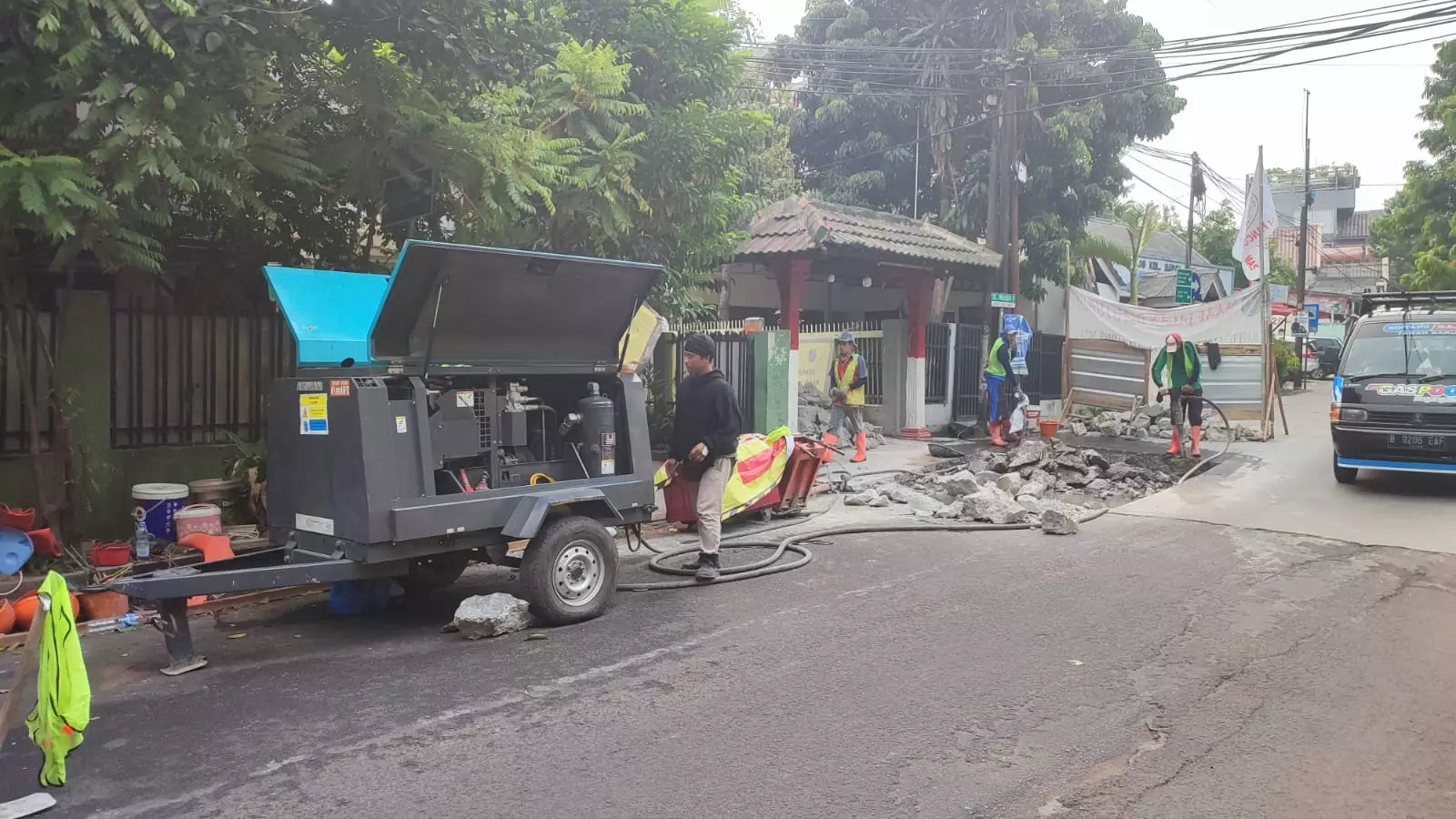 Warga Diimbau Hindari Gurame Raya Panmas, Ada Pekerjaan Rekonstruksi Jalan