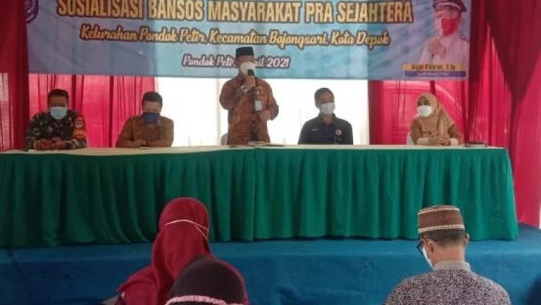 Kelurahan Pondok Petir Adakan Sosialisasi Bansos dan DTKS