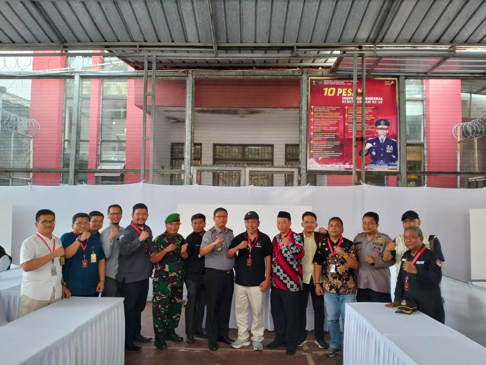 Pastikan Kesiapan Pemilu 2024, Bawaslu Jabar Kunjungi TPS Khusus di Rutan Cilodong Depok