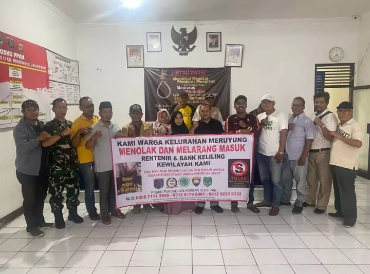 Tolak Bank Keliling, Kelurahan Meruyung Bentuk Posko Pengaduan
