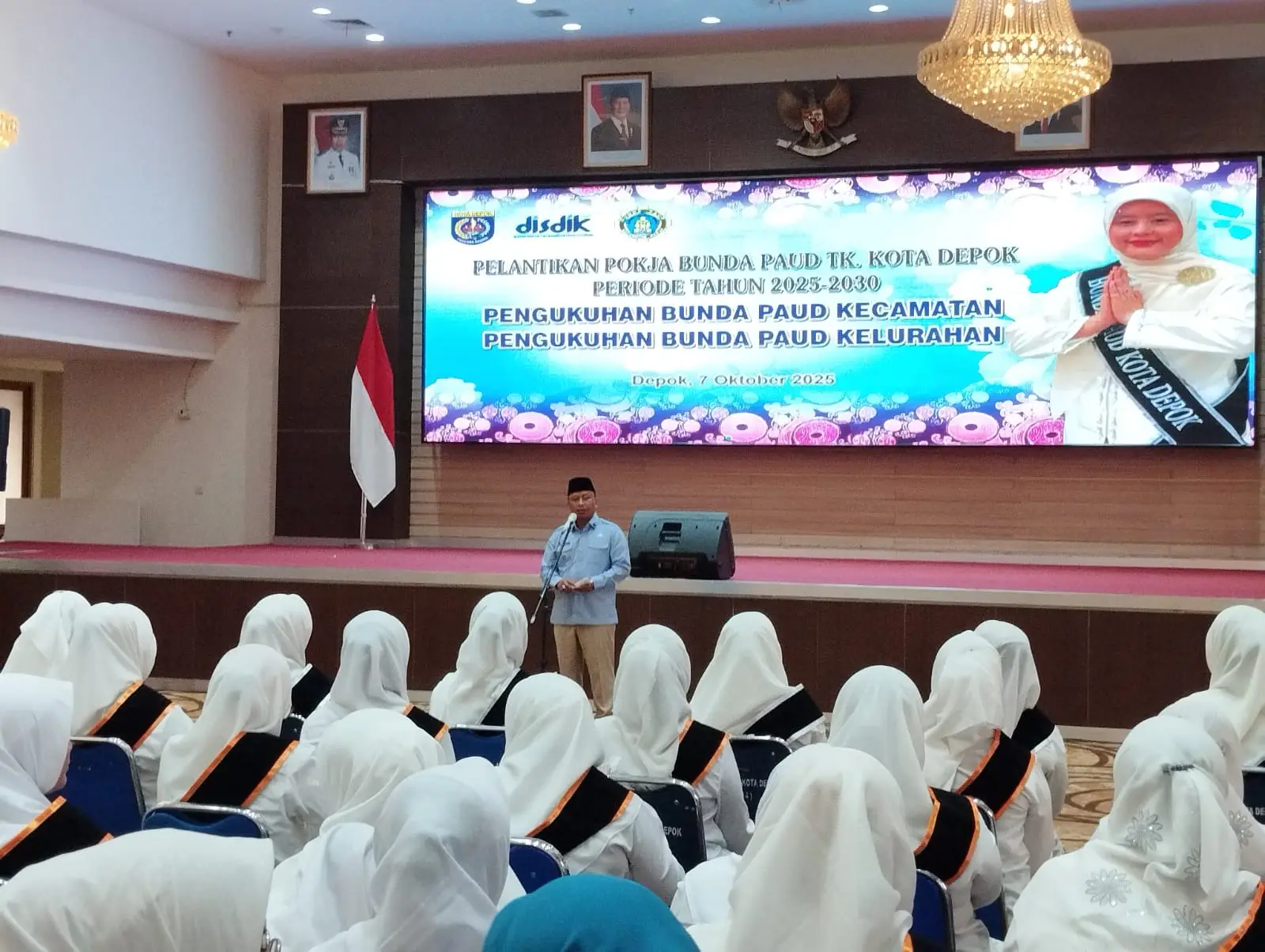 Saksikan Pelantikan Pokja Bunda PAUD Tingkat Kota Depok, Wali Kota: Ini Bukan Jabatan, Tetapi Amanah
