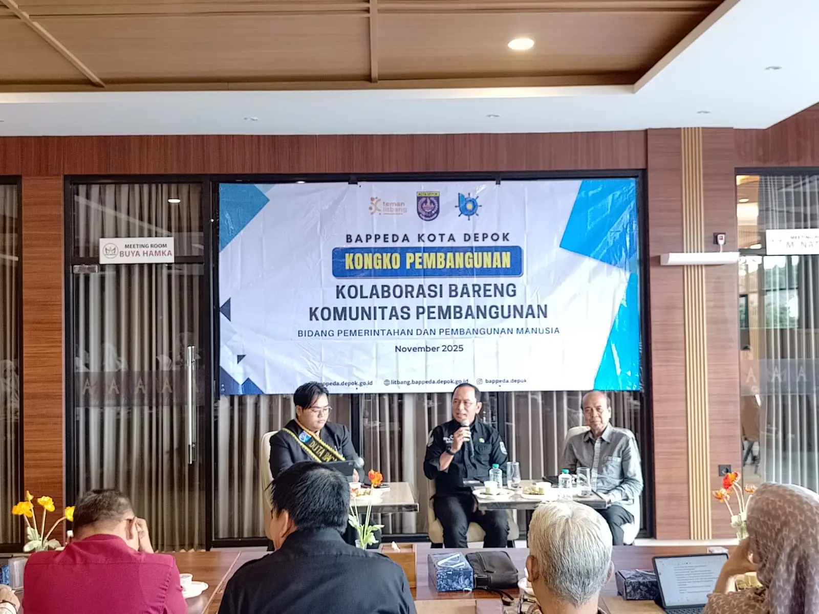 Kongko Pembangunan Berlanjut, Penguatan Program RSSG dan UHC Cut Off di Kota Depok Jadi Topik