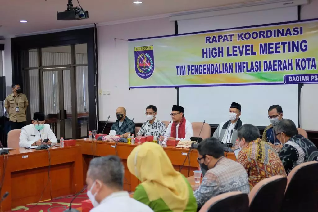 Wakil Wali Kota Depok Hadiri Rakor HLM Bersama TPID