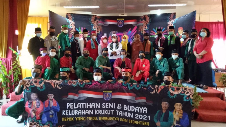 Wujudkan Visi Depok Berbudaya, Kelurahan Krukut Gagas Pelatihan Seni dan Budaya