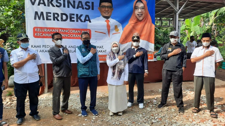 Vaksinasi Merdeka Bantu Percepat Capaian Vaksinasi di Depok