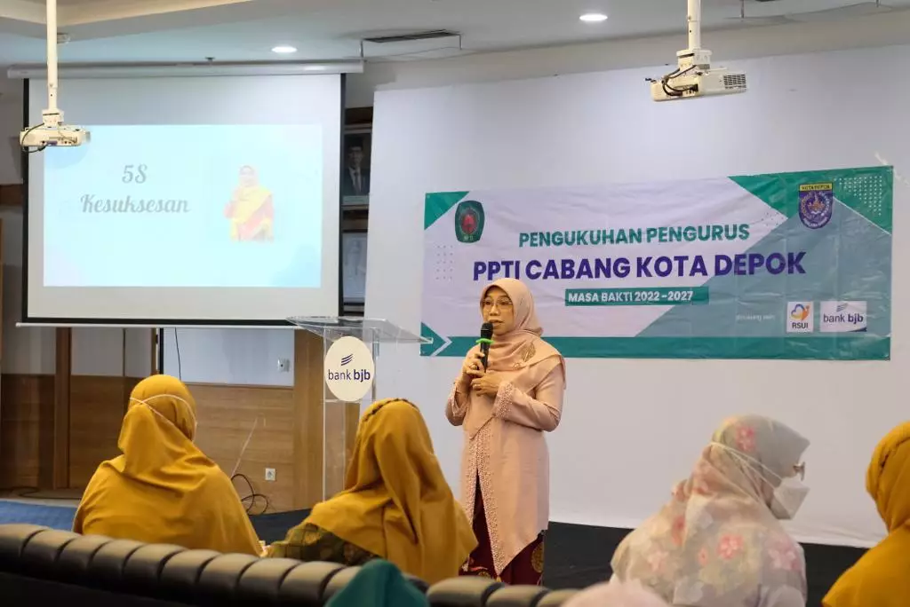 Hadiri Pelantikan PPTI, Bunda Elly: Terus Semangat Bantu Kurangi Kasus TBC di Depok