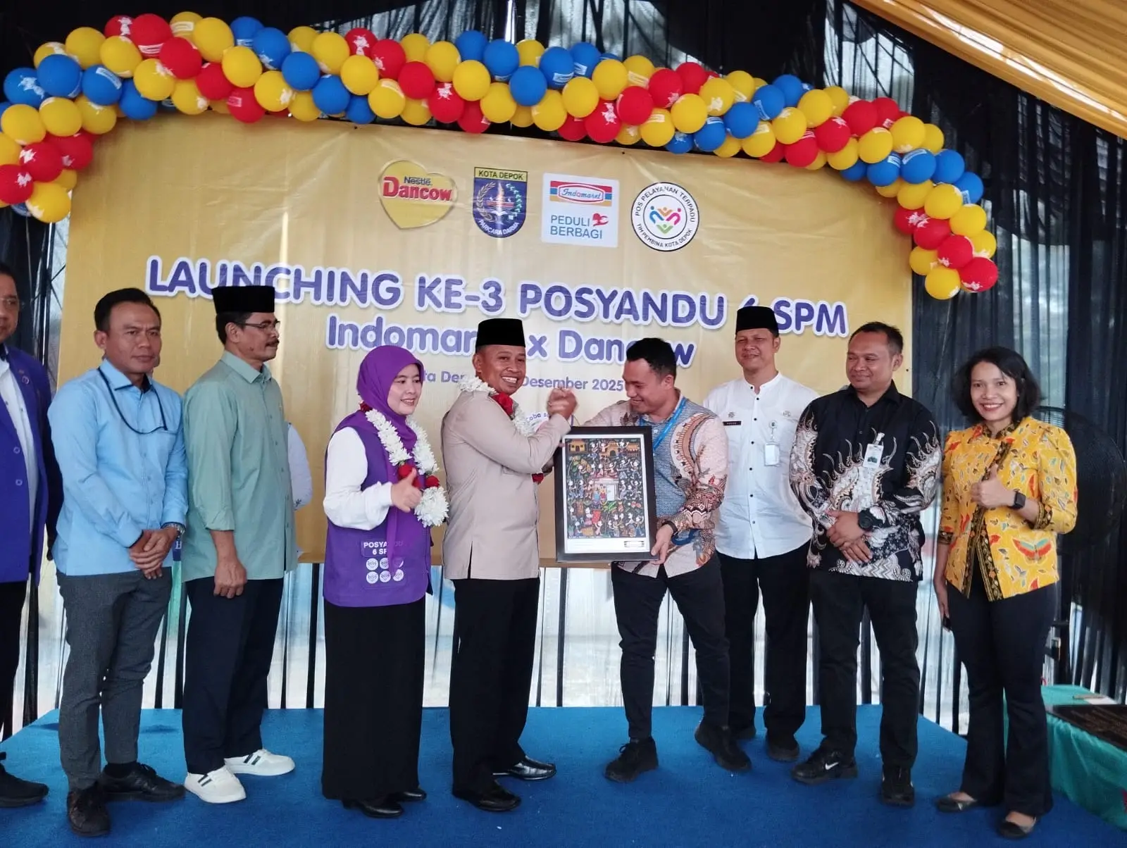 Lewat Program CSR, Layanan Enam SPM di Posyandu Gelatik Resmi Diluncurkan