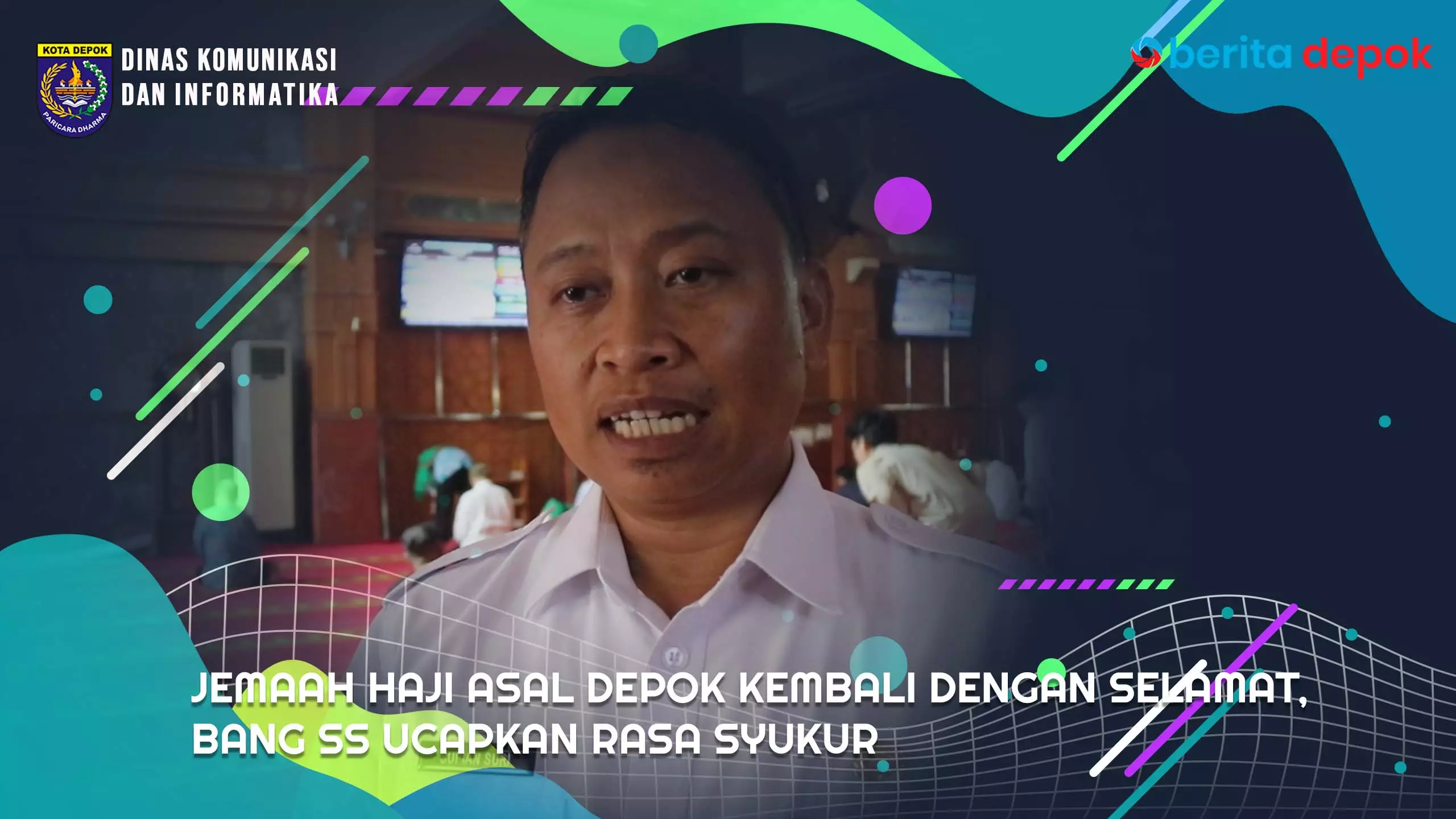 Video: Jemaah Haji Asal Depok Kembali dengan Selamat, Bang SS Ucapkan Rasa Syukur