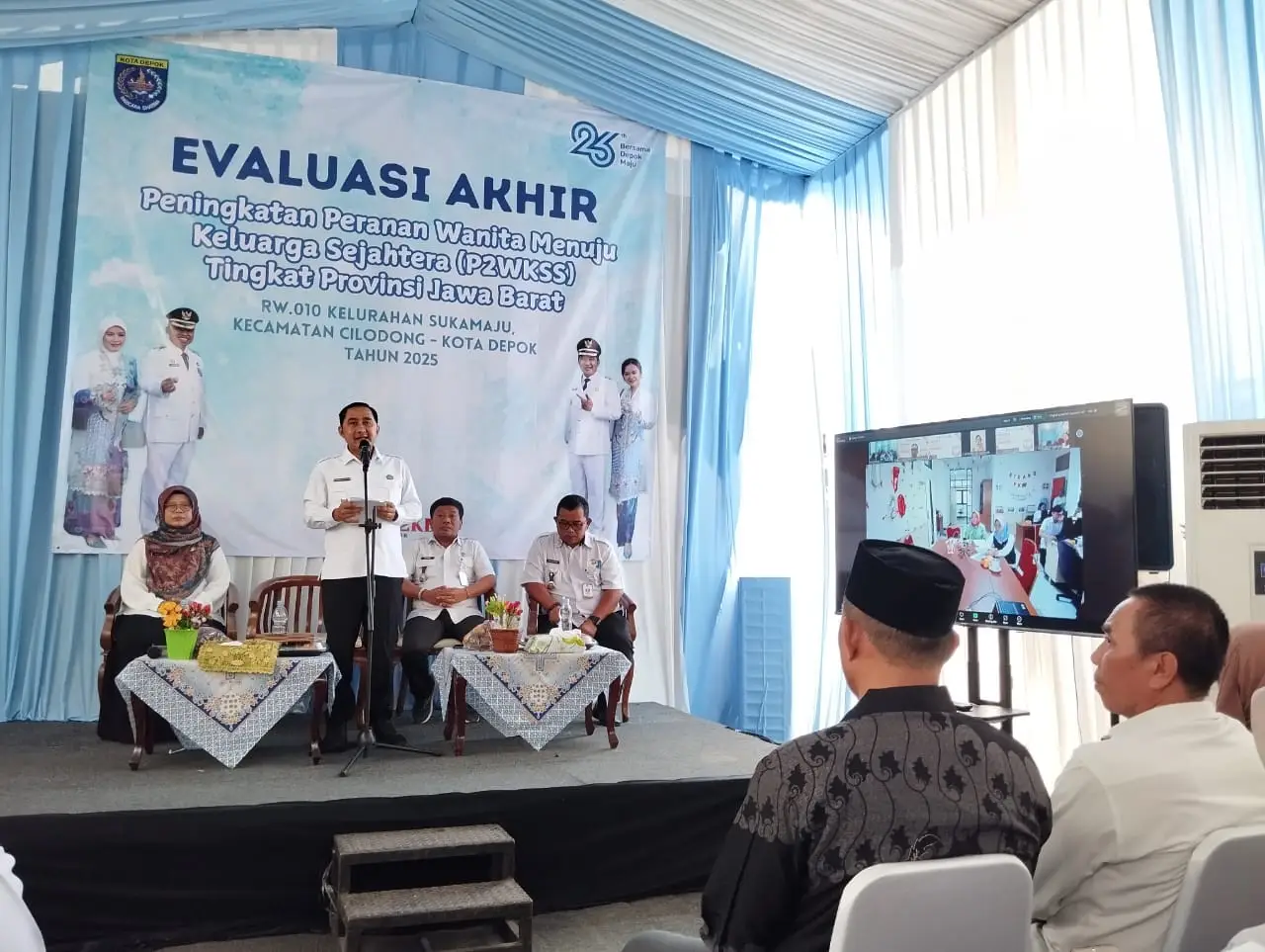 Berdampak bagi Masyarakat, Wawalkot Depok Optimis P2WKSS Sukamaju Juara
