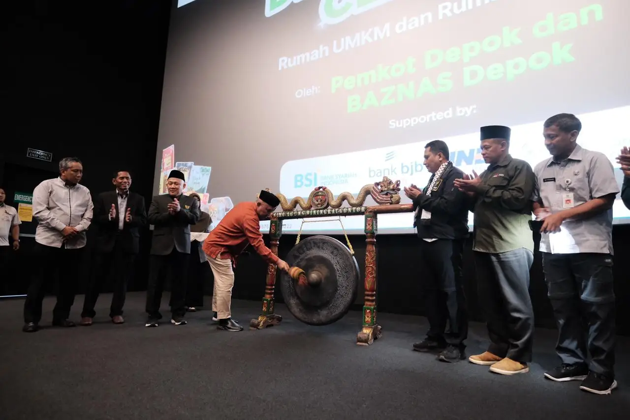 Wali Kota Resmikan UMKM Center Baznas Depok