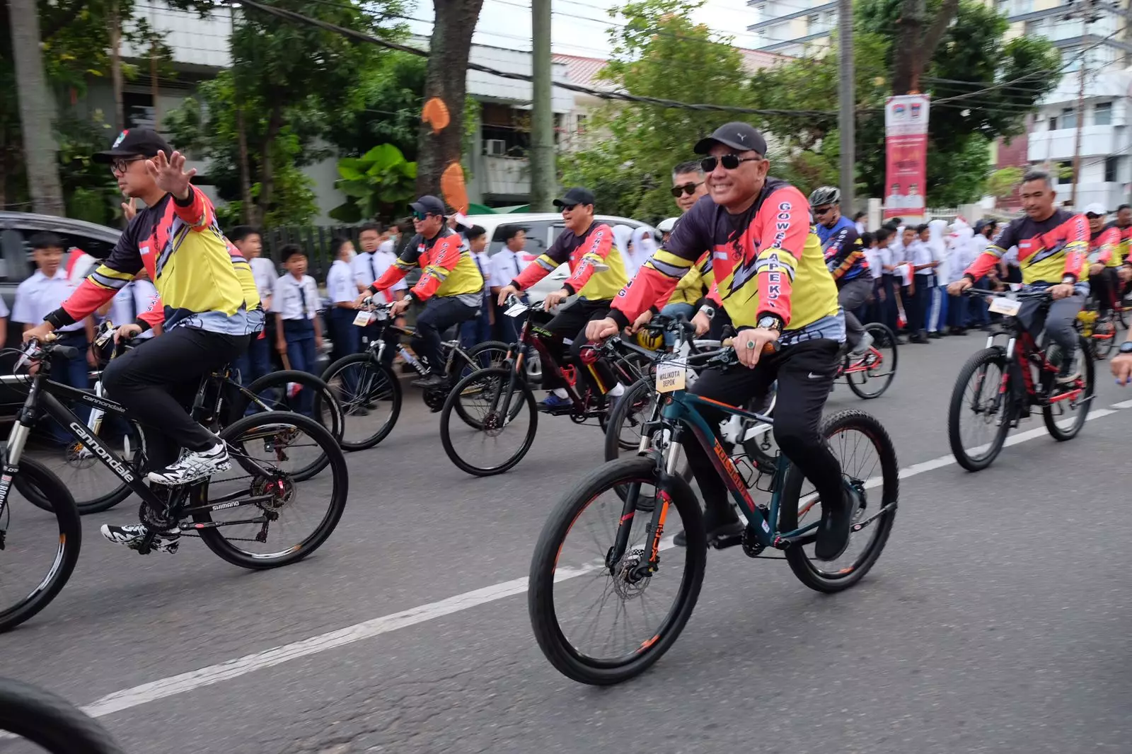 Hari Bebas Kendaraan Bermotor, Ini Pesan Kepala DLHK Kota Depok