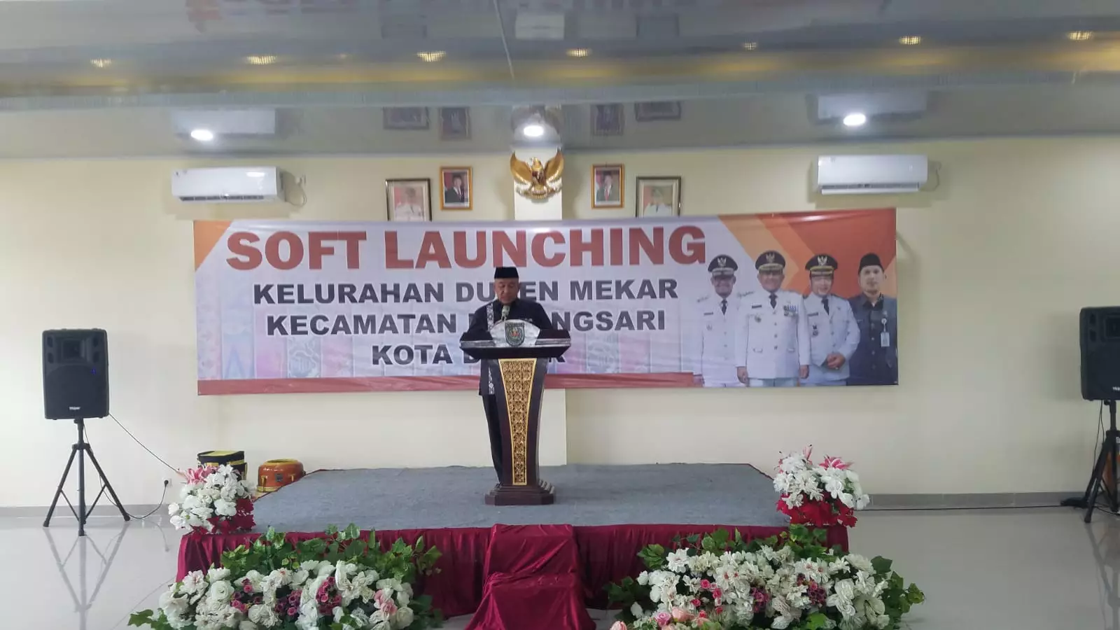 Wali Kota Membuka Soft Launching Gedung Baru Kelurahan Dumek