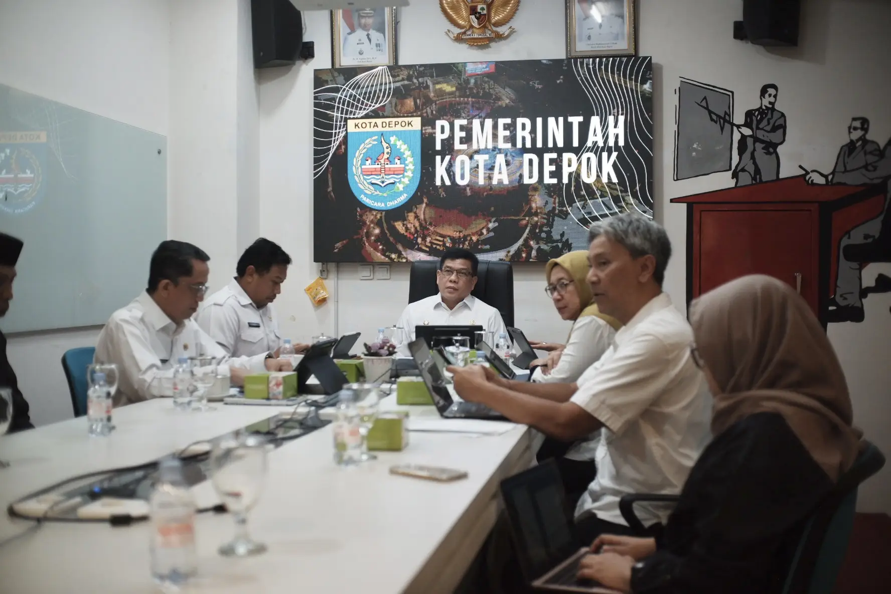 Berlangsung Daring, Bapperida Depok Gelar Sidang Kelompok RKPD 2027