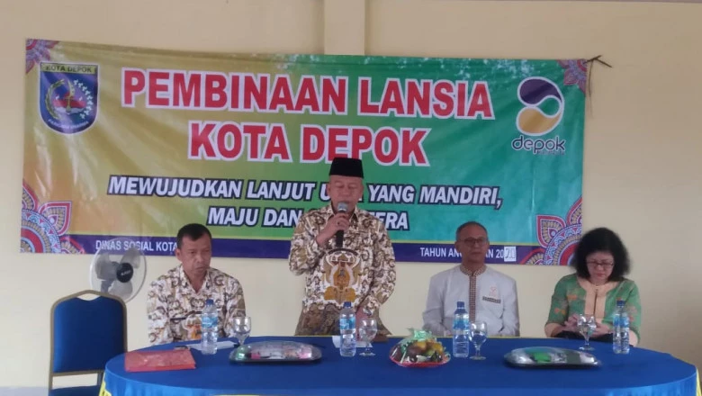 Ciptakan Lansia Mandiri, Kecamatan Sawangan Beri Pembinaan