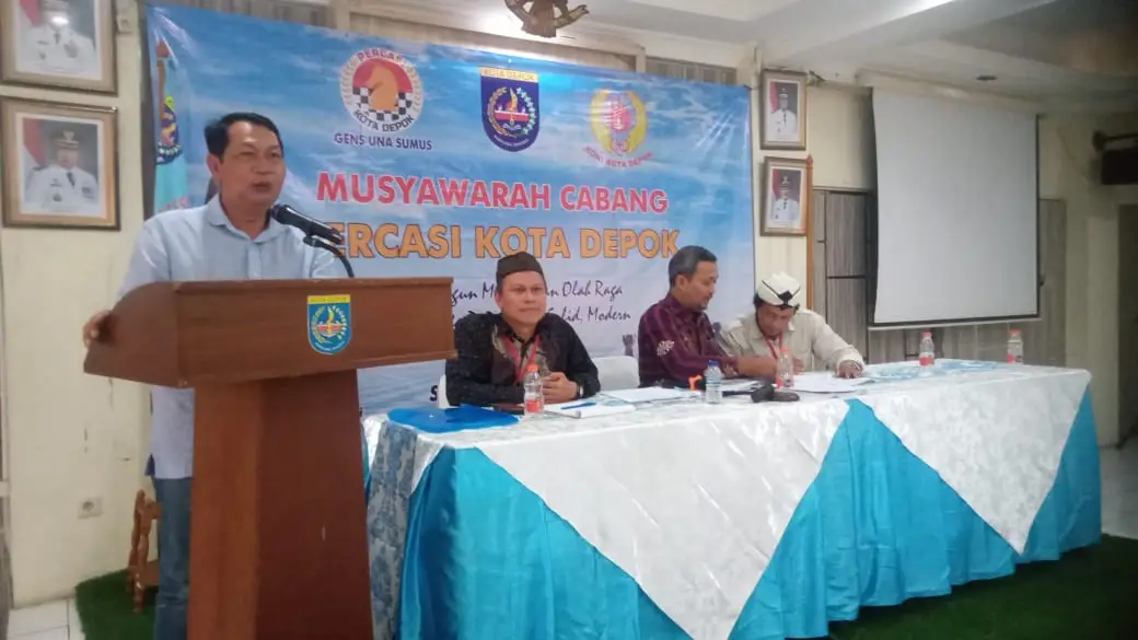 Kembali Terpilih Jadi Ketua Percasi Depok, Begini Komitmen Abdul Rahman Tingkatkan Pembinaan Catur