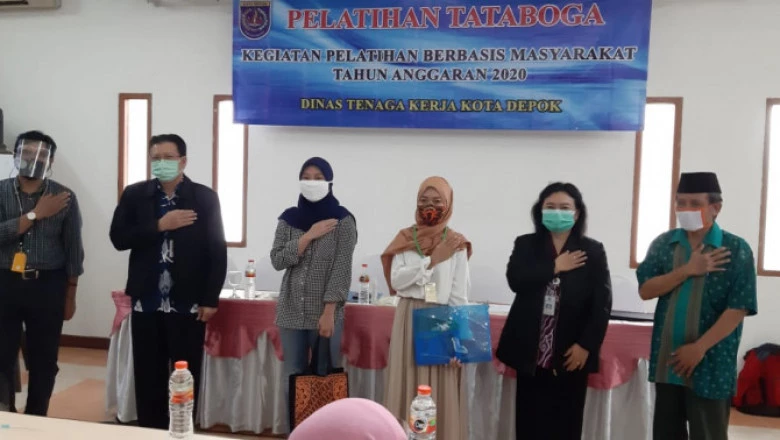 25 Warga Binaan P2WKSS Kelurahan Depok Dilatih Tata Boga