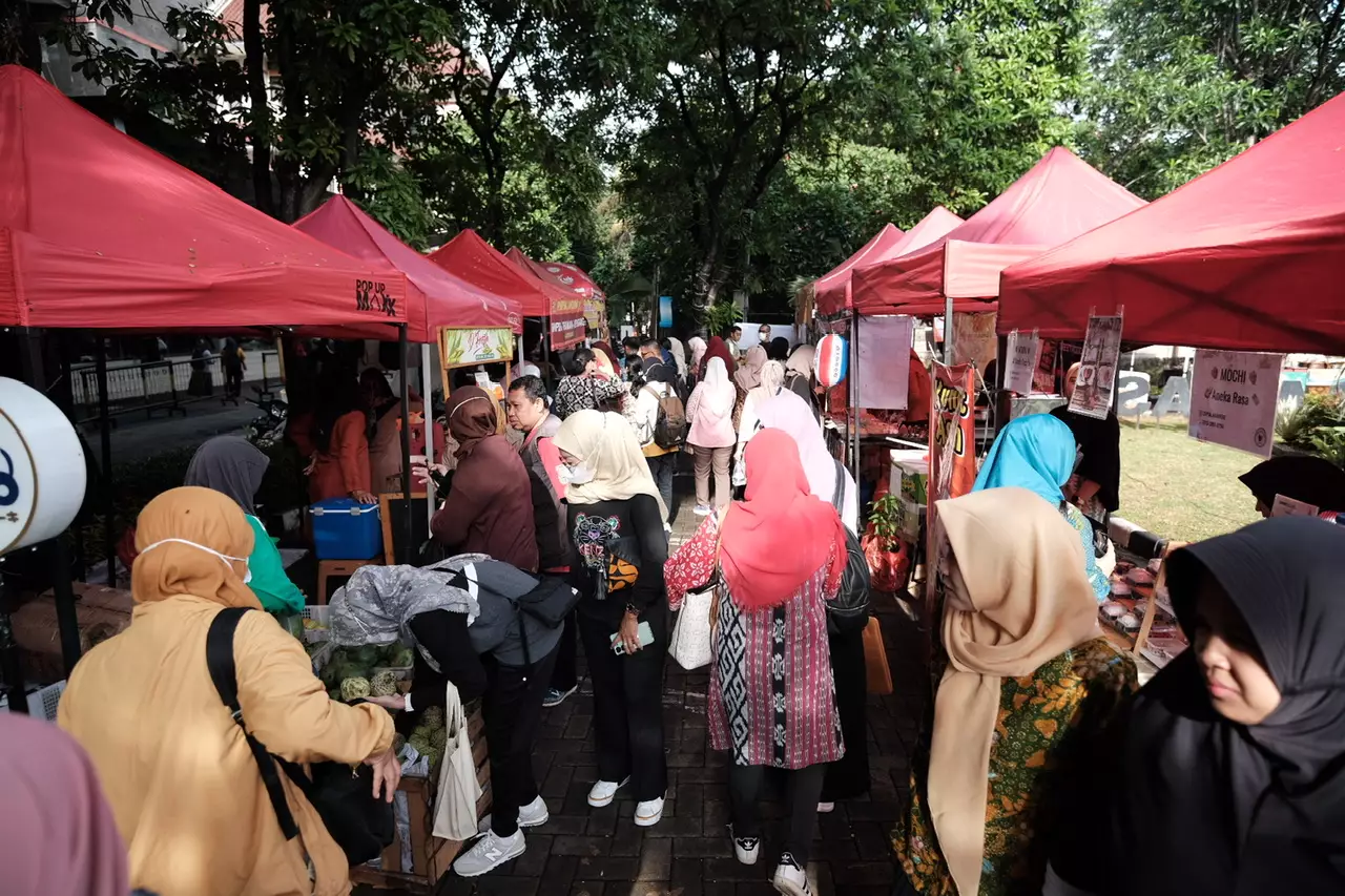 Bazar UMKM Kul-Ind Ramai Dikunjungi Pengunjung