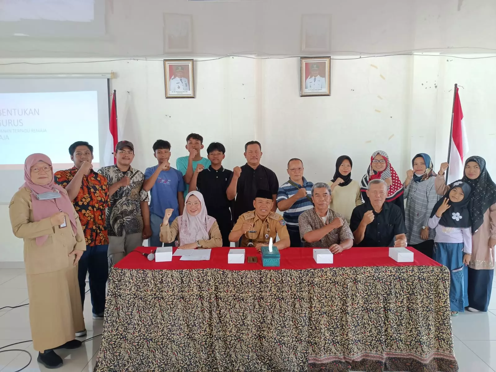 Posmaja RW 15 Kampung Caraka Kelurahan Depok Terbentuk