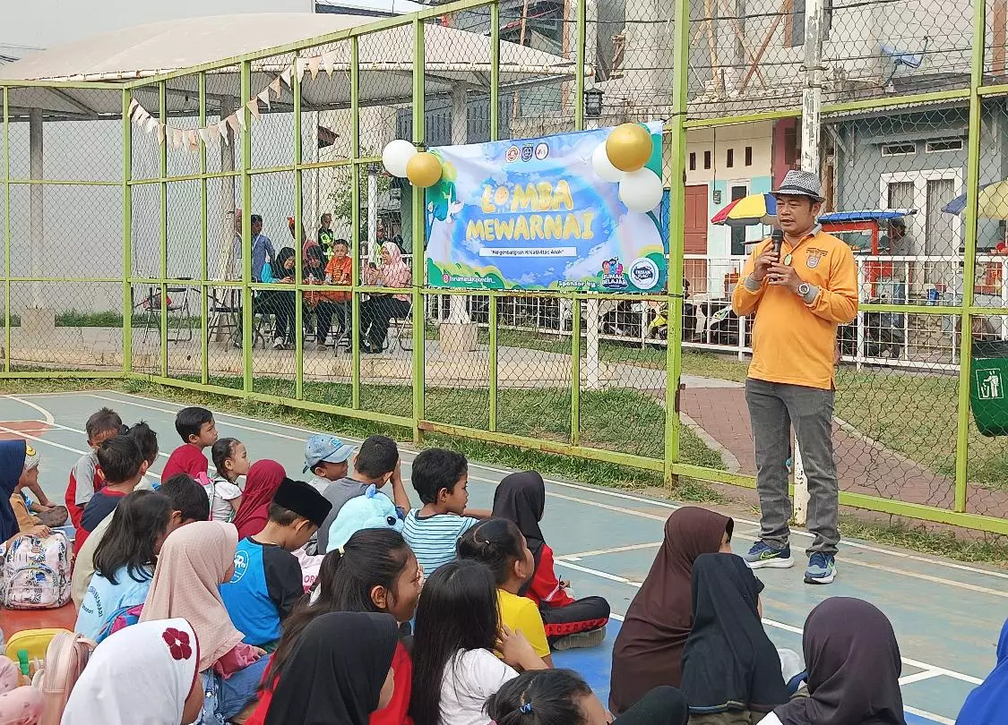 Asah Kreativitas, Ratusan Anak di Pocin Ikuti Lomba Mewarnai