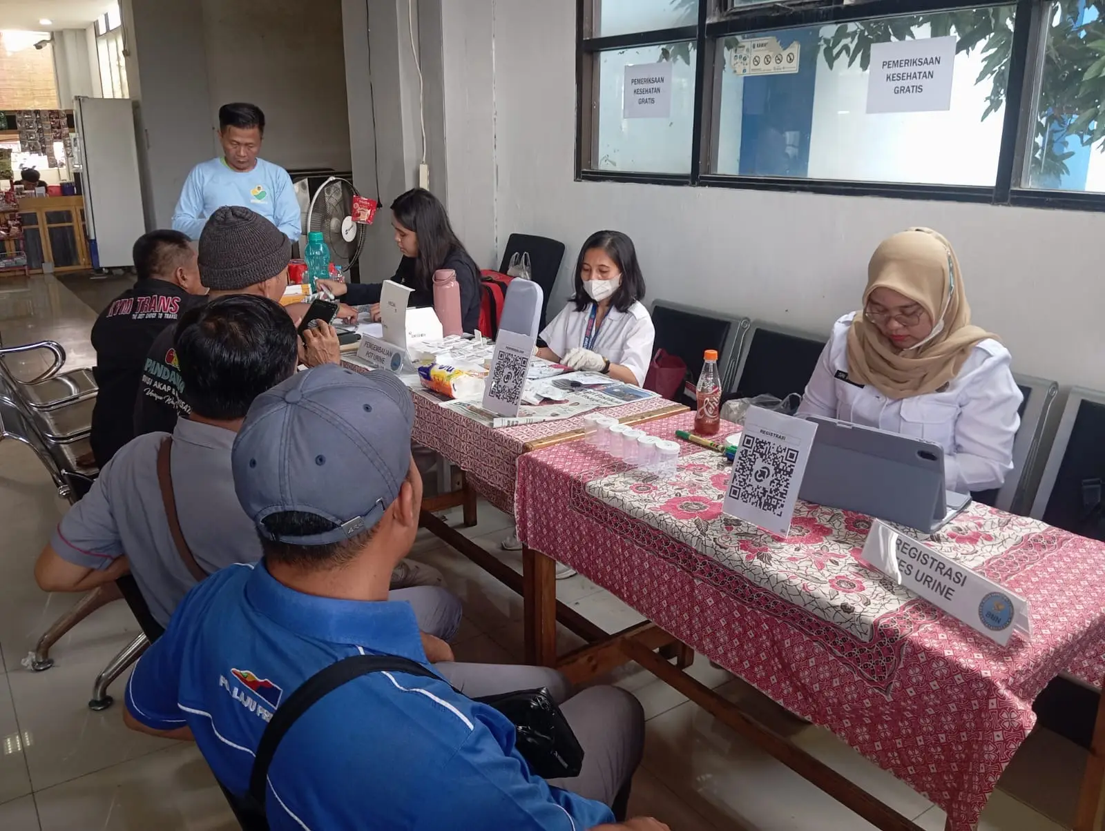 Pastikan Keamanan Libur Nataru, BNN Depok Periksa 36 Sopir Angkutan Umum di Terminal Jatijajar
