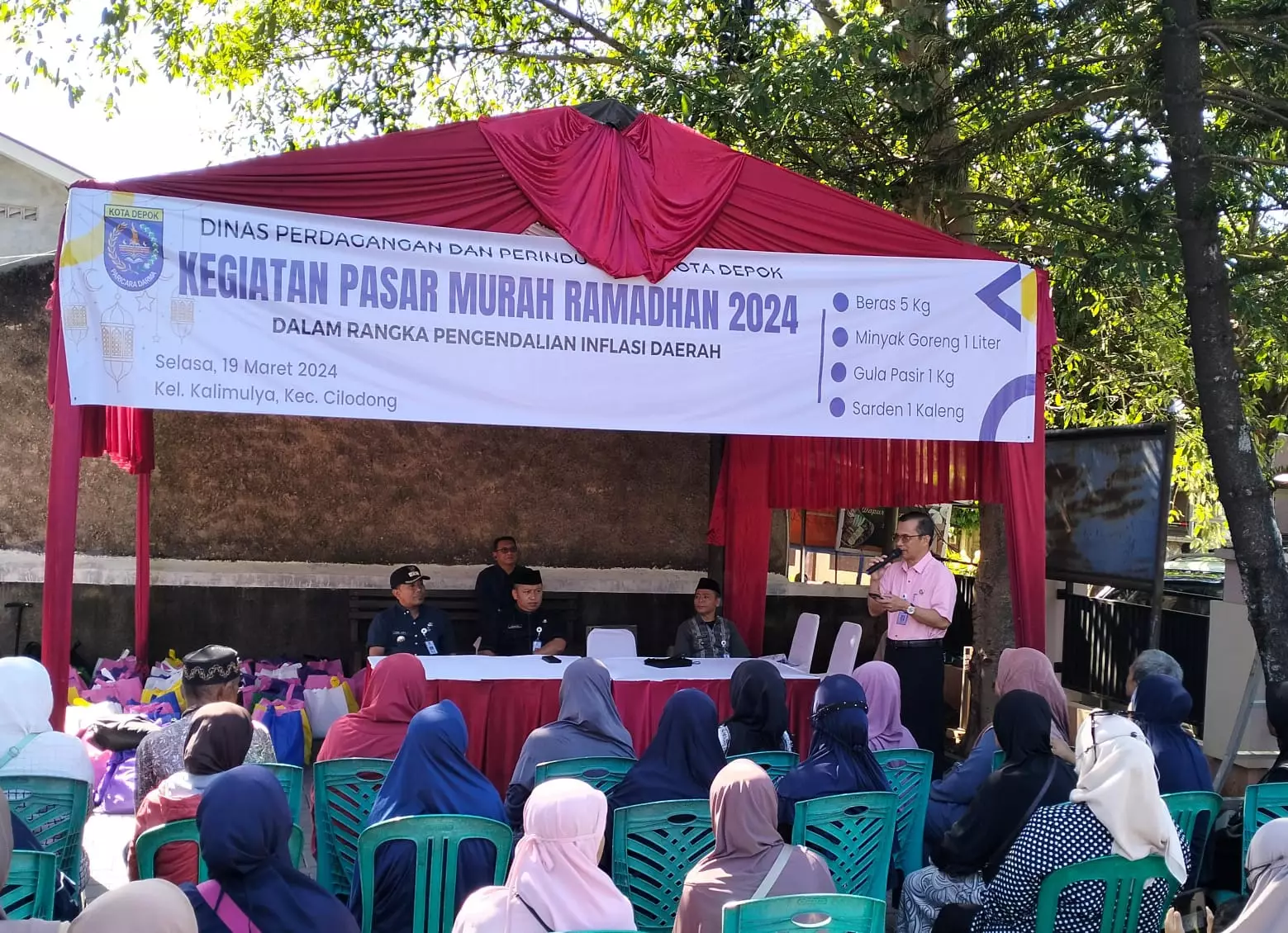 Pemkot Depok Siapkan Ribuan Paket Sembako di Pasar Murah Ramadan 2024
